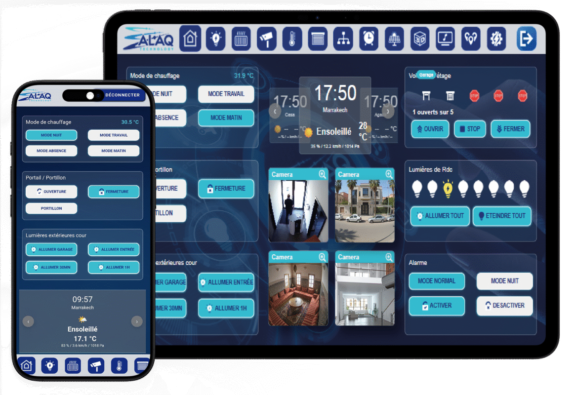 alaq technology Domotique au maroc